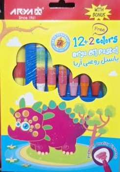 آریا / پاستل روغنی / 12+2 رنگ / 2027