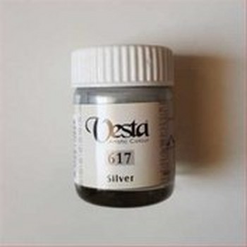 وستا / گواش / تکی / نقره ای / 617