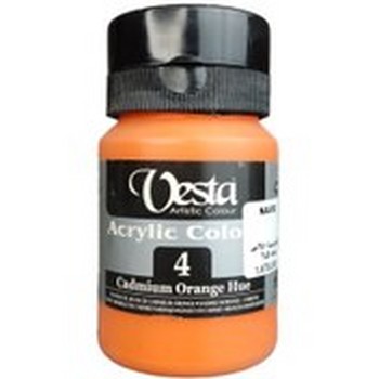 وستا / اکریلیک 250 میل cadmium orange hue کد 4