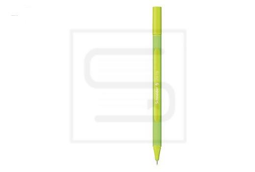 schneider / خودکار / line-up / neon yellow / biobased / 0.4mm