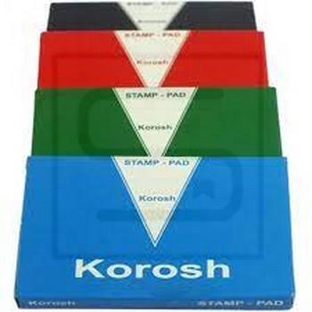 korosh / استامپ / بزرگ / آبی / مشکی / قرمز / سبز / نمره 2