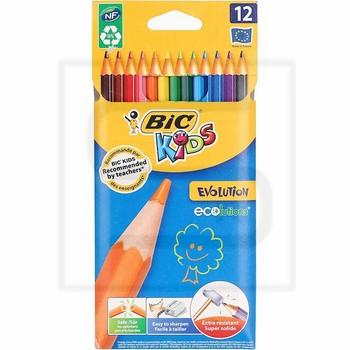 bic / مداد رنگی / 12 رنگ / جعبه مقوایی / 29611