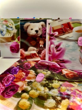 کیف طلقی پاپکو طرح دار دسته دار