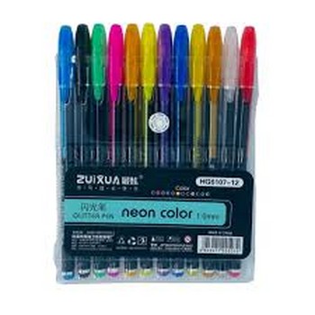 zuixua / خودکار نئون / 12 رنگ / 6107