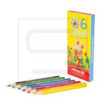 آریا / مدادرنگی / 6 رنگ / کوتاه