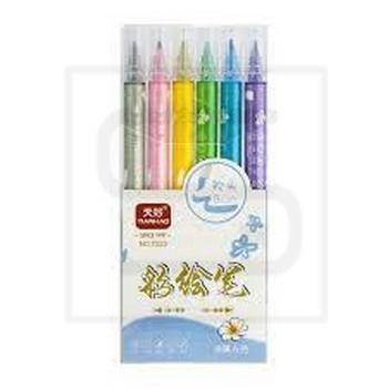 مارکر فانتزی 6 رنگ دوسر td23