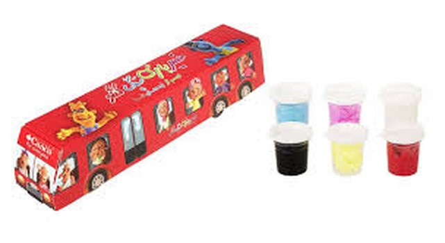 خمیر سبک 6 رنگ اتوبوسی کنکو