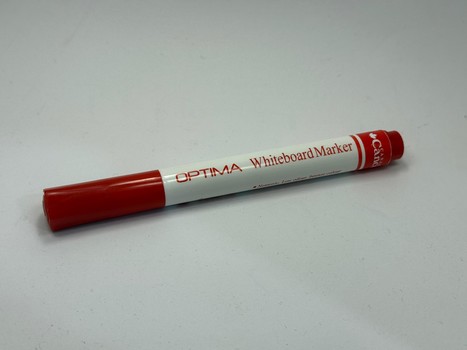 ماژیک وایت برد سرتخت  قرمز کنکو