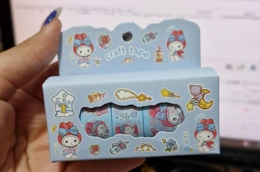 سینا / چسب واشی / طرح دار / 4 تایی / 627