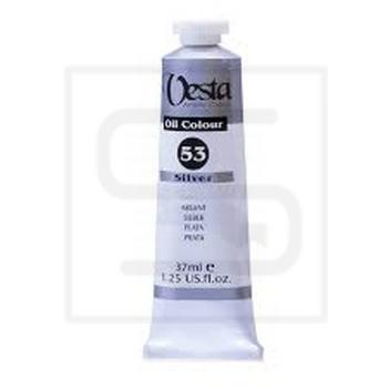 رنگ روغن 37 میل نقره ای Silver کد 53 وستا