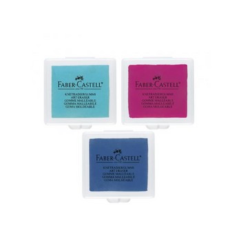 فابر کاستل / پاک کن خمیری / قاب دار / رنگی