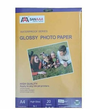کاغذ فتو گلاسه 240 گرم sanaaa