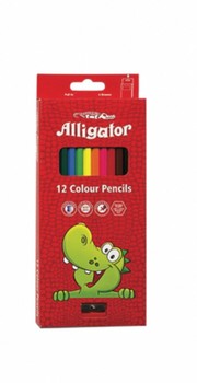 الیگاتور / مداد رنگی / 12 رنگ / مقوایی  / 51500001