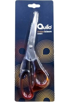 قیچی قهوه ای شفاف 21/5 سانتی کویلو 004011