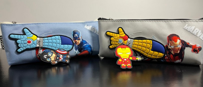 جامدادی ابر قهرمان تک زیپ H-431