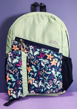 کوله پشتی اکو پلاس 08 یونیتکس سبز همراه جامدادی