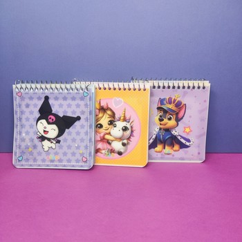 دفترچه یادداشت 10*10 حاشیه دار آزاد