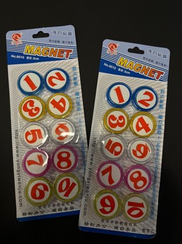 مگنت اداری شماره دار گرد 6010