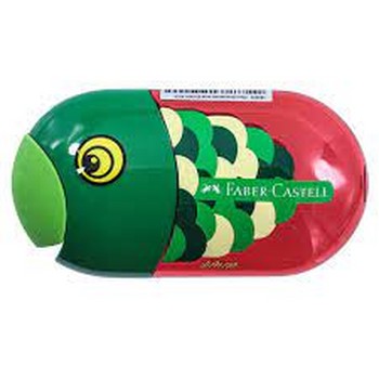 فابرکستل / تراش / دو سوراخ / همراه با پاکن / سبز 183525