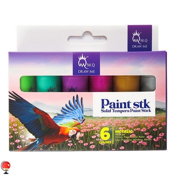 گواش 6 رنگ جامد ام کیو MQ