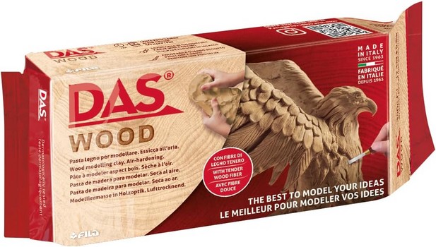 خمیر مجسمه سازی رنگ چوب داس 1000 گرمی