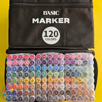 ماژیک راندو 120 رنگ بیسیک