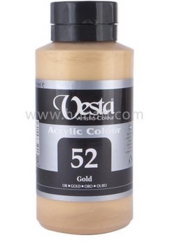 وستا / اکریلیک 1000 میل طلایی GOLD کد 52